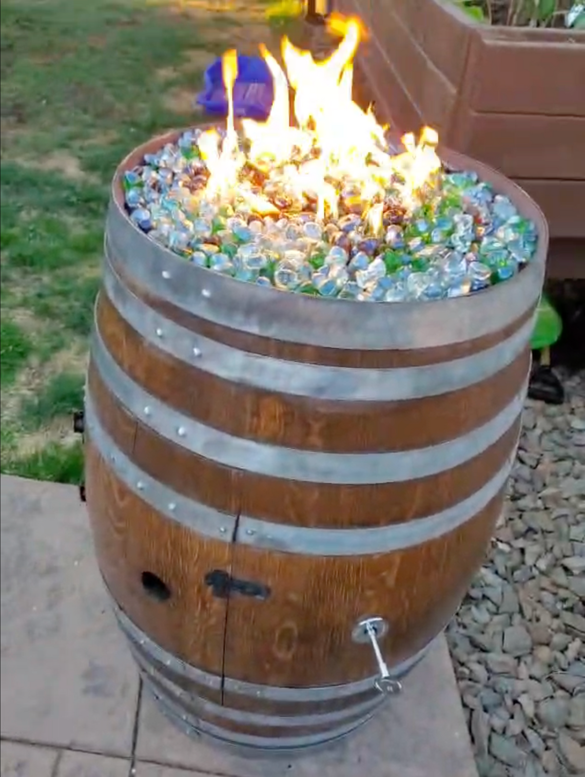Barrel Fire Pit