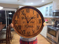Barrel Wall Clock