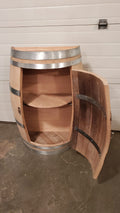 Half Barrel Cabinet