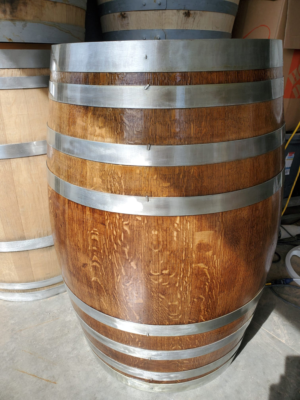 Full Wine Barrel