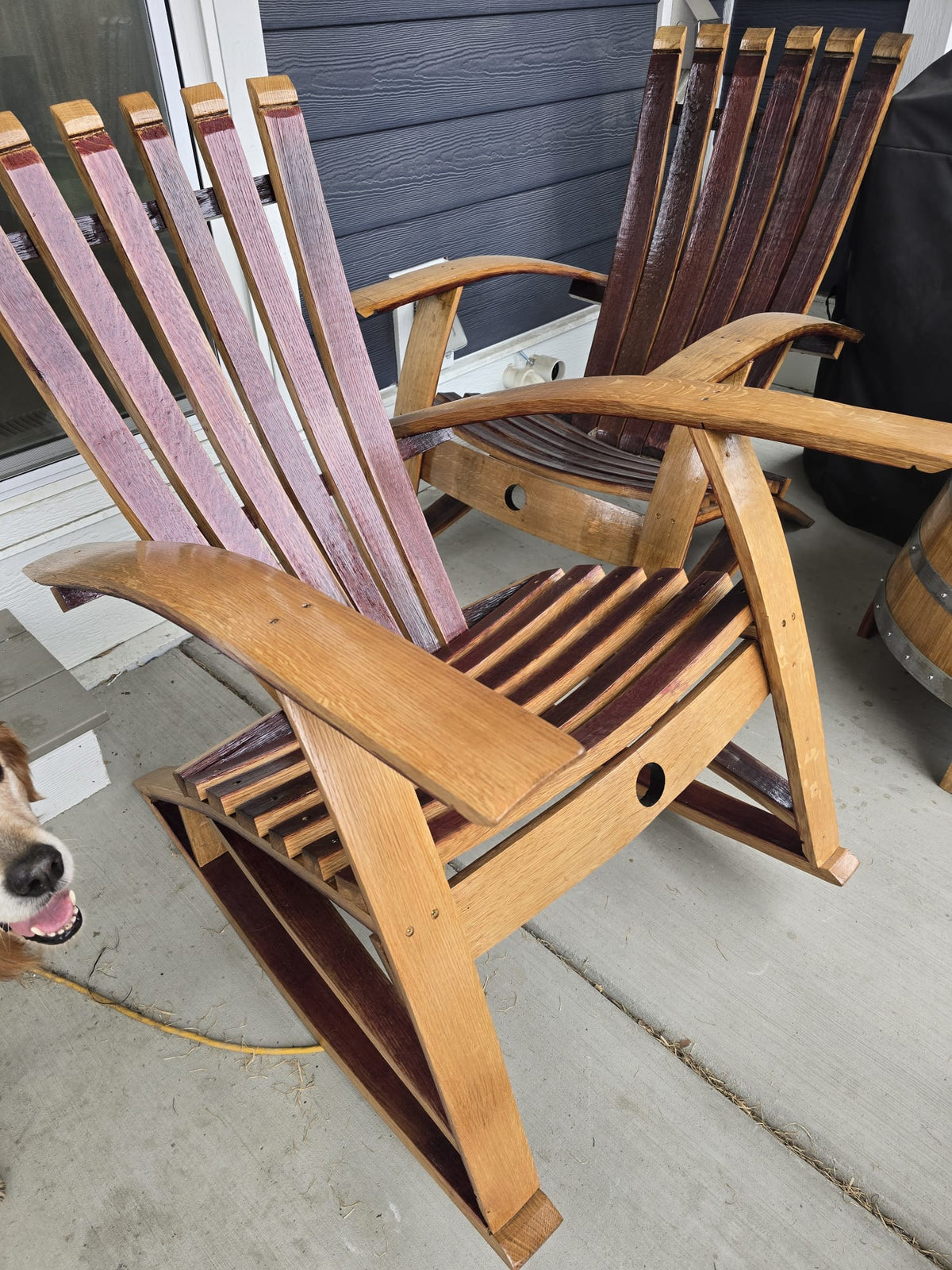 Adirondack Barrel Chair