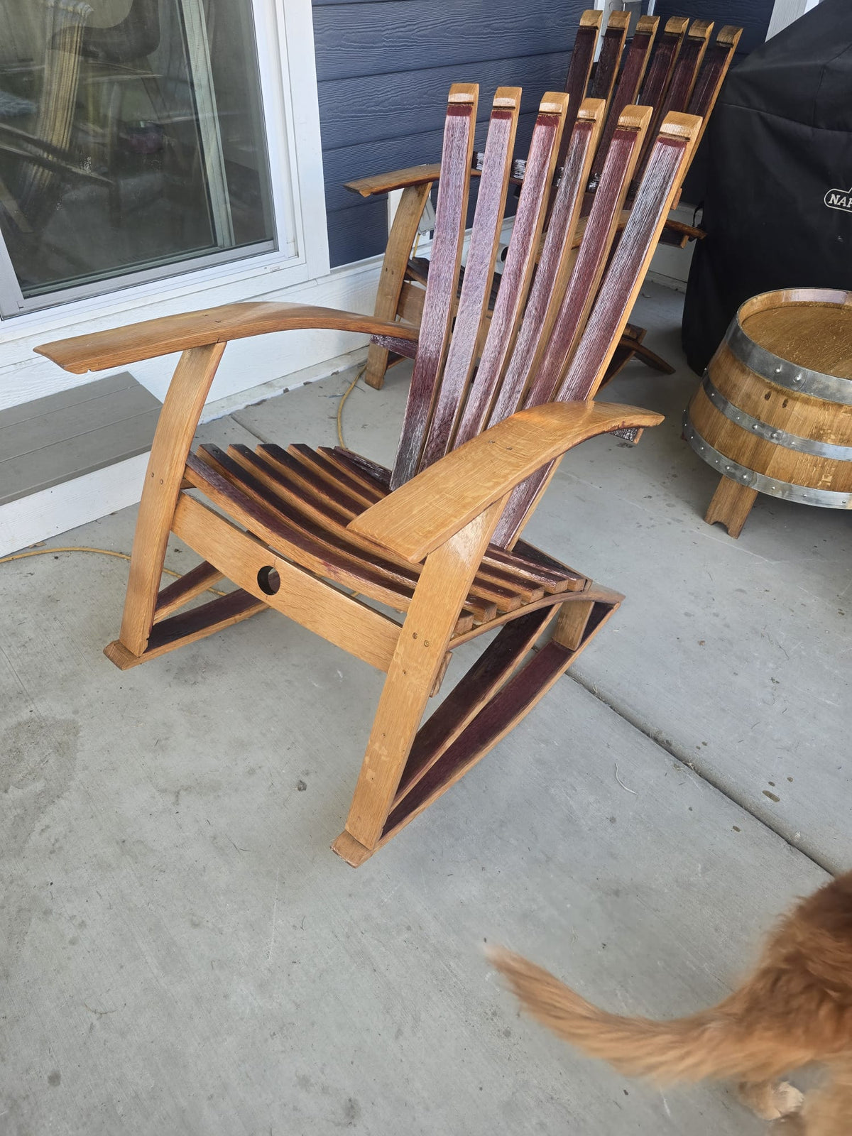 Adirondack Barrel Chair