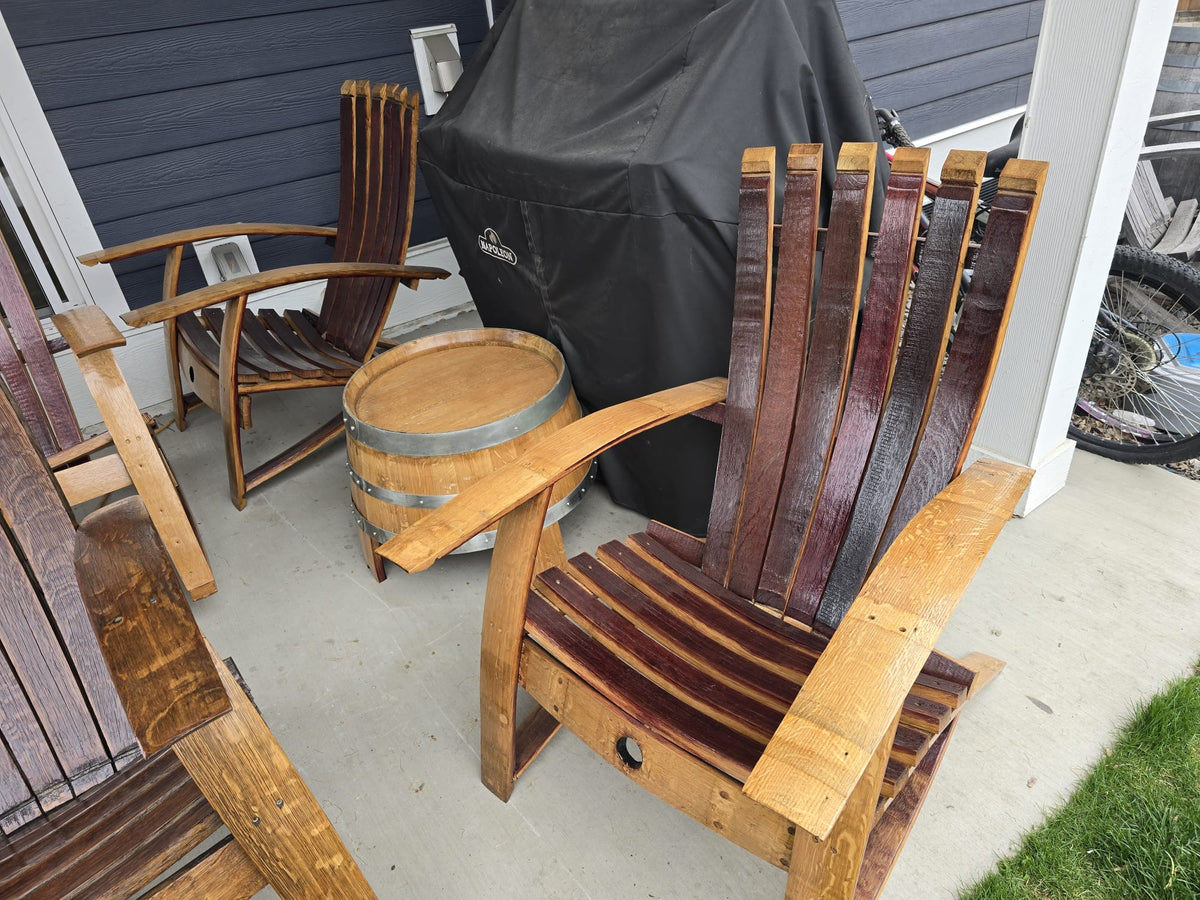 Barrel Side Table