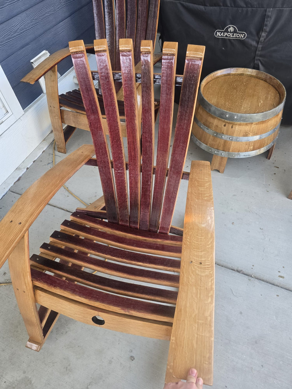 Adirondack Barrel Chair