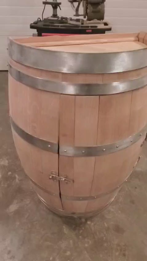 Half Barrel Cabinet